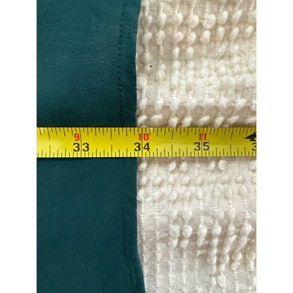 Eileen Fisher Sheath Dress Sz S Emerald Grn Tunic Silk Split-Sleeve QuietLuxury - Picture 10 of 12